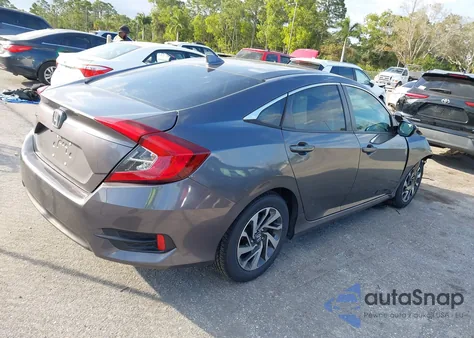 2017 Honda Civic Ex z USA, uszkodzony, nr VIN 2HGFC2F75HH564169